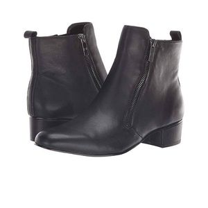 Halston Heritage Leather Booties